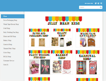 Tablet Screenshot of jillybeankids.com